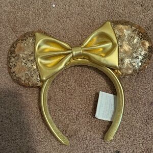 Disney Parks Hidden Mickey Gold Sequin Ears
